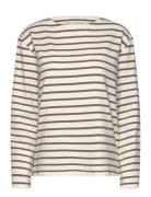 Moshi Moshi Mind Blessed Sweatshirt Stripe Kräm