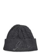 GUESS Jeans Roselyn Beanie Swtr Grå