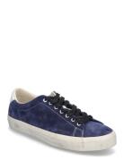 Polo Ralph Lauren Longwood Distressed Suede Sneaker Marinblå