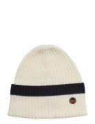 BUSNEL Malin Striped Beanie Vit