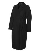 Vero Moda Maternity Vmmfortuneaya Long Coat Ga Svart