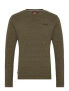 Superdry Essential Logo Long Sleeve Top Grön