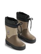 Wheat Rubber Boot Thermo Solid Svart