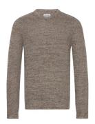 Jack & J S Jjelewis Knit Crew Neck Sn Grå