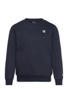 Champion Crewneck Sweatshirt Marinblå