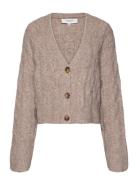 Rosemunde Cable Knit Cardigan Beige