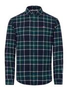 Tommy Jeans Tjm Reg Check Flannel Shirt Ext Marinblå