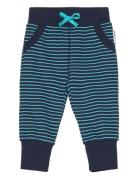 Geggamoja Longpants Navy/Turq Str 04 74/80 Marinblå