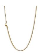 Jane Koenig Half Moon Necklace Guld