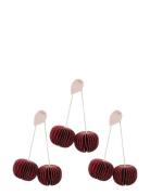 Broste Copenhagen Cherry Ornaments Röd