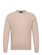 Hackett London Lw Cable Crew Beige