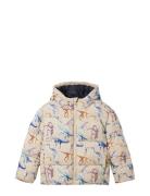 Tom Tailor Allover Printed Puffer Jacket Multi/patterned