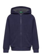 United Colors Of Benetton Jacket W/Hood L/S Marinblå