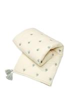 Cam Cam Copenhagen Kids Embroidered Blanket - Ocs - Bows Kräm