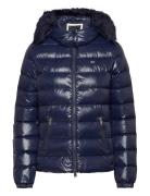 Tommy Jeans Tjw Tonal Hooded Down Jacket Marinblå