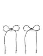 Pieces Pcpernille Bow Earrings Silver