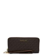 Michael Kors Travel Continental Brun