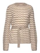 MAUD Victoria Knit Sweater Beige