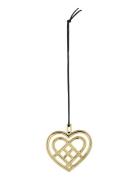 Rosendahl Weaved Heart H6.5 Gold Plated Guld