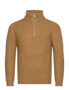 Lindbergh Stand-Up Collar Knit Gul