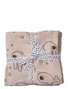 D By Deer Burp Cloth 2-Pack Sea Friends Powder Rosa