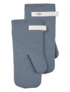 Oven Mitts Large The Organic Company Blue