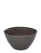 House Nordic Hilde - Bowl, Ceramic, Grey/Brown Ø15X9 Cm, Set Of 4 Brun