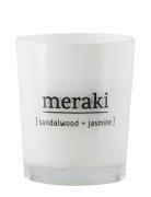 Meraki Scented Candle, Sandalwood & Jasmine Vit