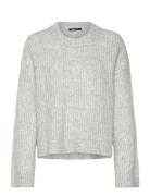 Gina Tricot Knitted Sweater Grå