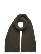 Mads Nørgaard Wool Arne Scarf Khaki Green