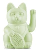 Donkey Waving Cat - Maneki-Neko - Lucky Cat Grön