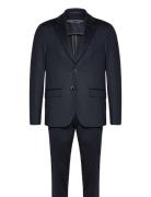 Bruun & Stengade Bs Chapelle Classic Fit Suit Set Marinblå