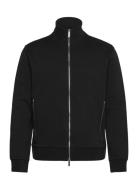 Michael Kors Dressy Full Zip Mock Svart