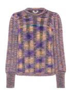 Object Objtalpa Knit Re L/S Pullover 135 Multi/patterned