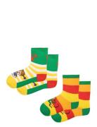 Pippi Langstrømpe Pippi Socks 2Pack Multi/patterned