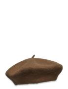 Lauren Ralph Lauren Wool Felt Beret Brun