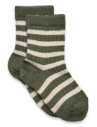 Mp Denmark Elis Socks Khaki Green