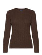 Polo Ralph Lauren Cable-Knit Cashmere Sweater Brun