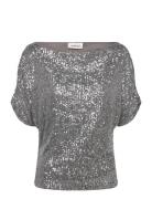 Soaked In Luxury Slsuse Top Silver