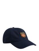 GANT Badge Washed Cap Marinblå