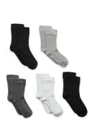 Minymo Ankle Sock - Rib Multi/patterned