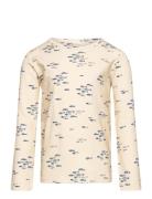 Petit Piao T-Shirt L/S Printed Beige