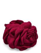 SUI AVA Rosa Hair Claw Burgundy