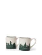 Lexington Home Happy Holidays St Ware Espresso Mug Grön