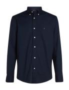 Tommy Hilfiger Core Flex Poplin Solid Rf Shirt Marinblå