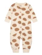 Lindex Pyjamas Cinnamon Bun Beige