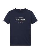 Tommy Hilfiger Monotype 1985 Reg Tee Ss Marinblå