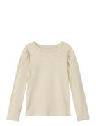 Name It Nmfnigella Ls Slim Top Beige