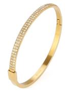 Bud To Rose Studio Bracelet Clear/Gold Guld