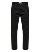 Selected Homme Slh175-Slim New Miles Flex Pant Noos Svart